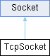 AdsLib: TcpSocket Struct Reference